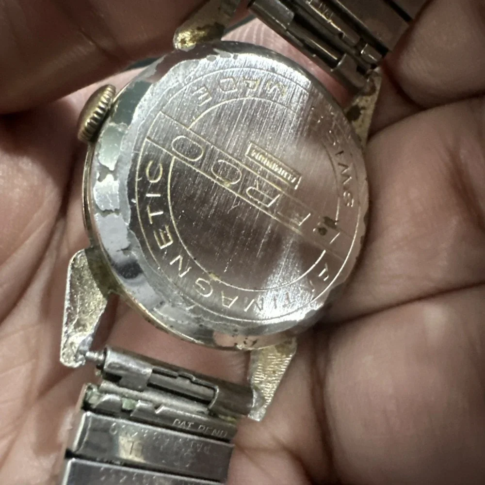 Working Vintage Berco Special Manual Wind Mens Watch Swiss 30mm Fit 8 In Rare